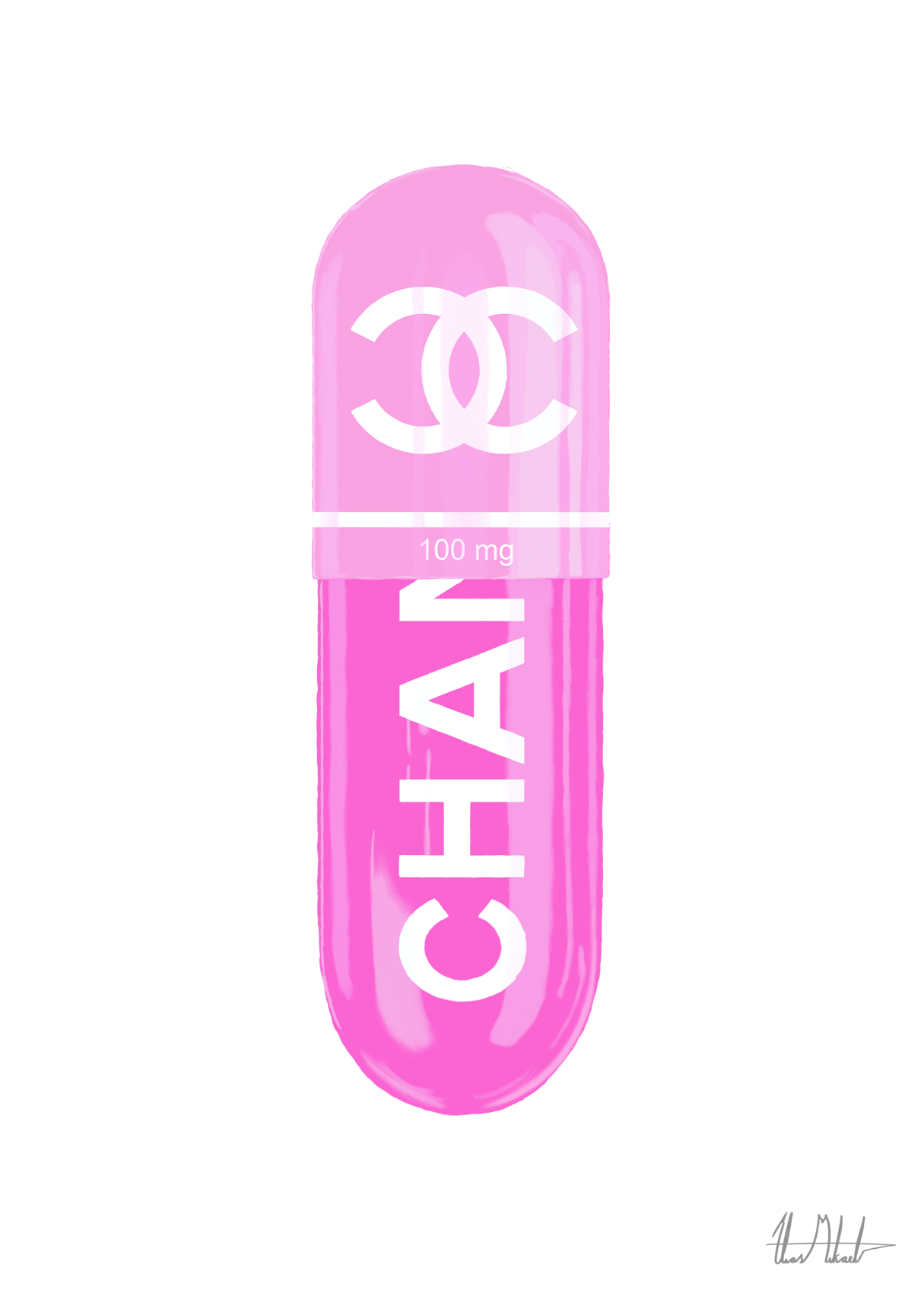 chanel pill bottles